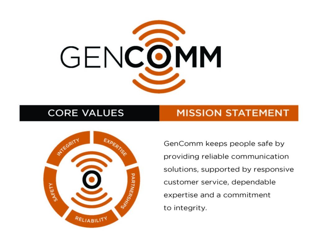 General Communications logo rebrand