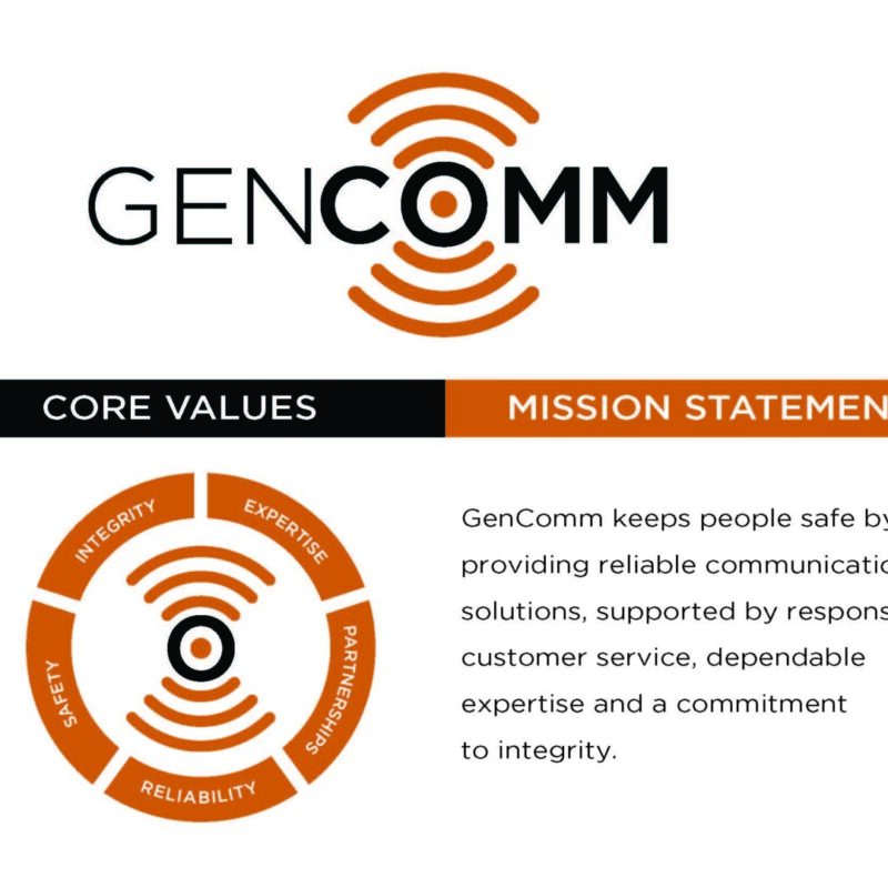 General Communications logo rebrand