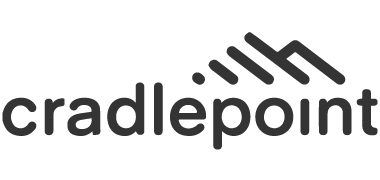 Dark gray Cradlepoint logo