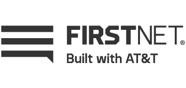 Dark gray FirstNet logo