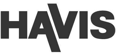 Dark gray Havis logo