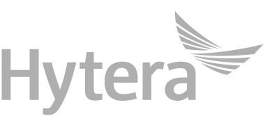 Light gray Hytera logo