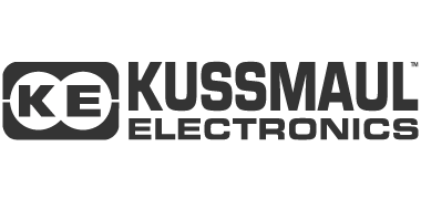 Dark gray Kussmaul Electronics logo