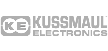 Light gray Kussmaul Electronics logo