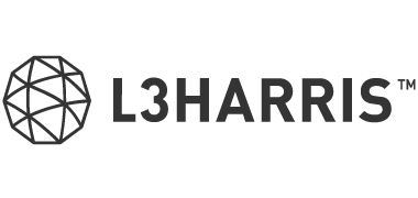 Dark gray L3Harris logo