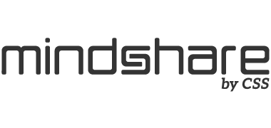 Dark gray Mindshare logo