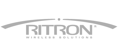 Light gray Ritron logo