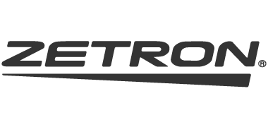 Dark gray Zetron logo