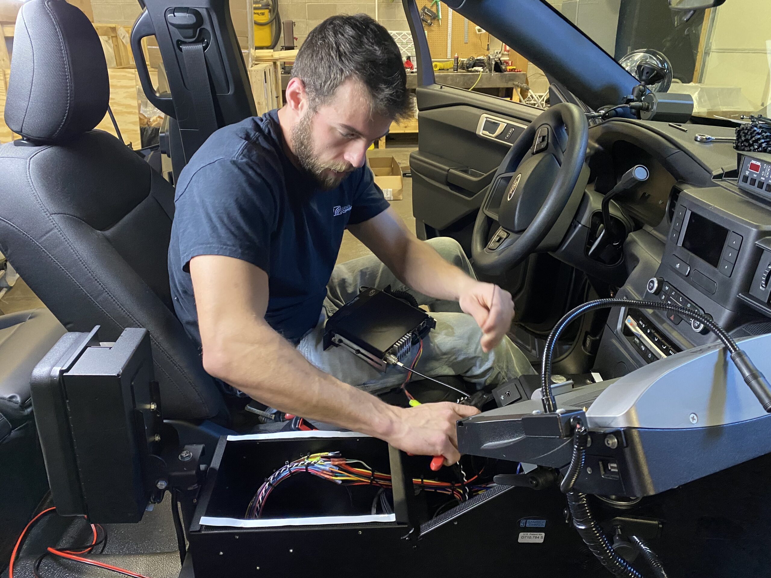 GenComm Employee Wiring Emergency Services Vehicle