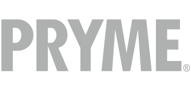 Light gray Pryme logo