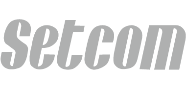 Light gray Setcom logo