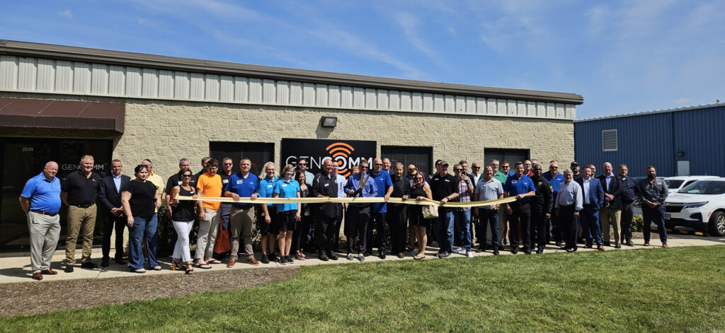 Ribbon cutting at the Johnsburg Grand Opening