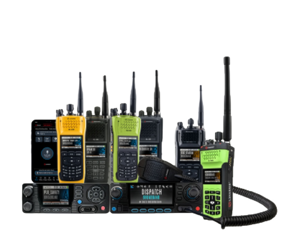 A line of L3 Harris radios