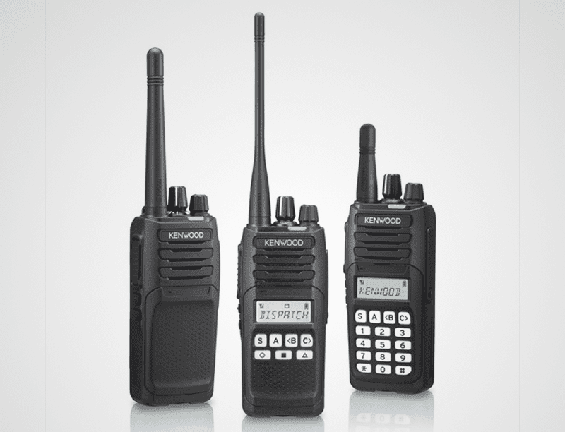 3 KENWOOD NX-1300 two-way radios