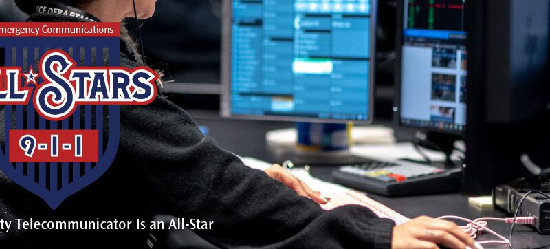National Public Safety Telecommunicators Week banner for 2026